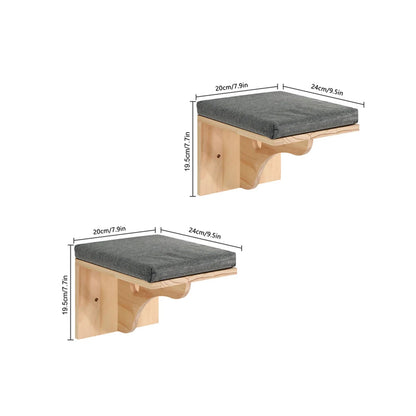 Catvera Modular Wall Cat Climbing System - Image 12|||PROMPT|||Original clean product image