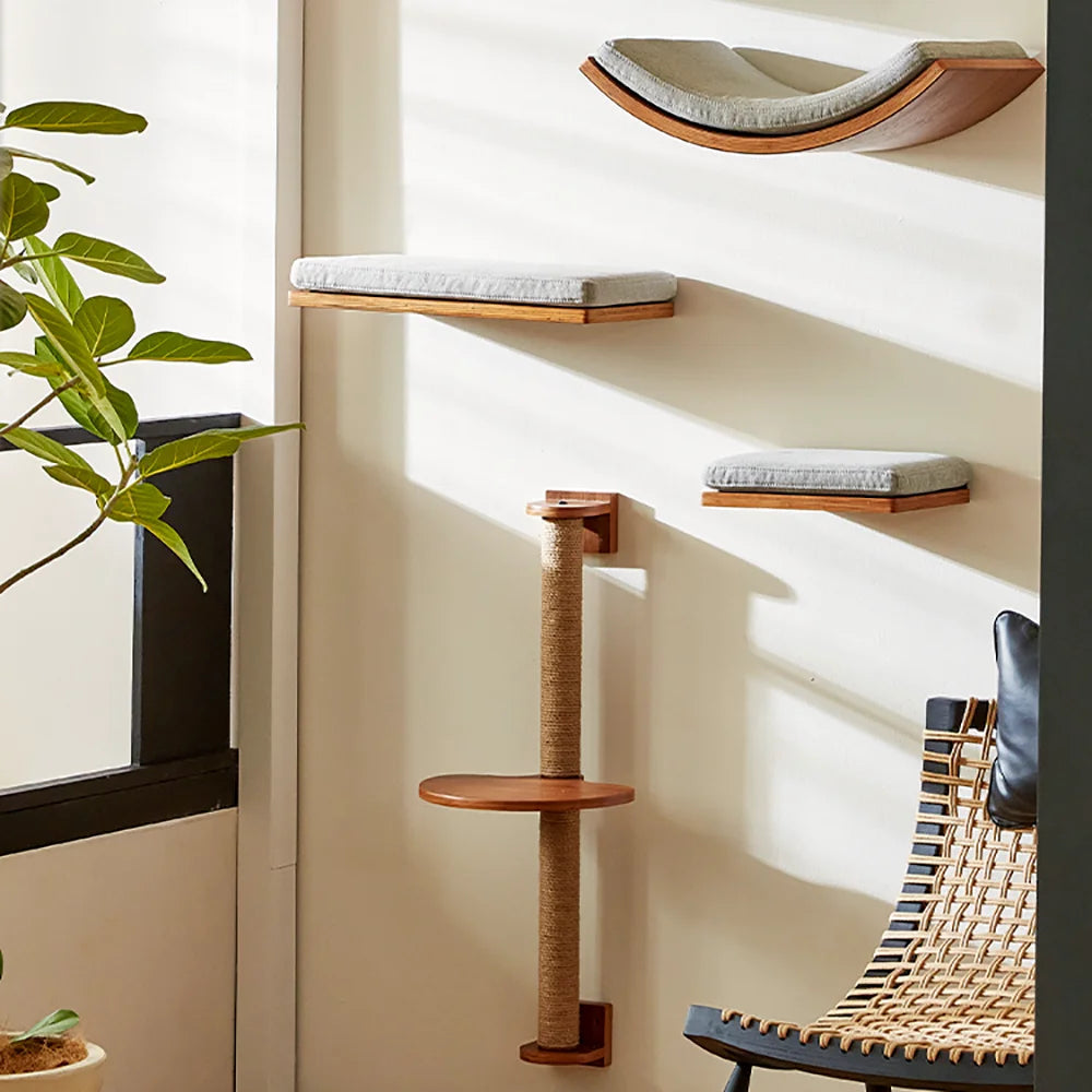 Catvera Modular Wall Cat Climbing System - Image 1|||PROMPT|||Original clean product image