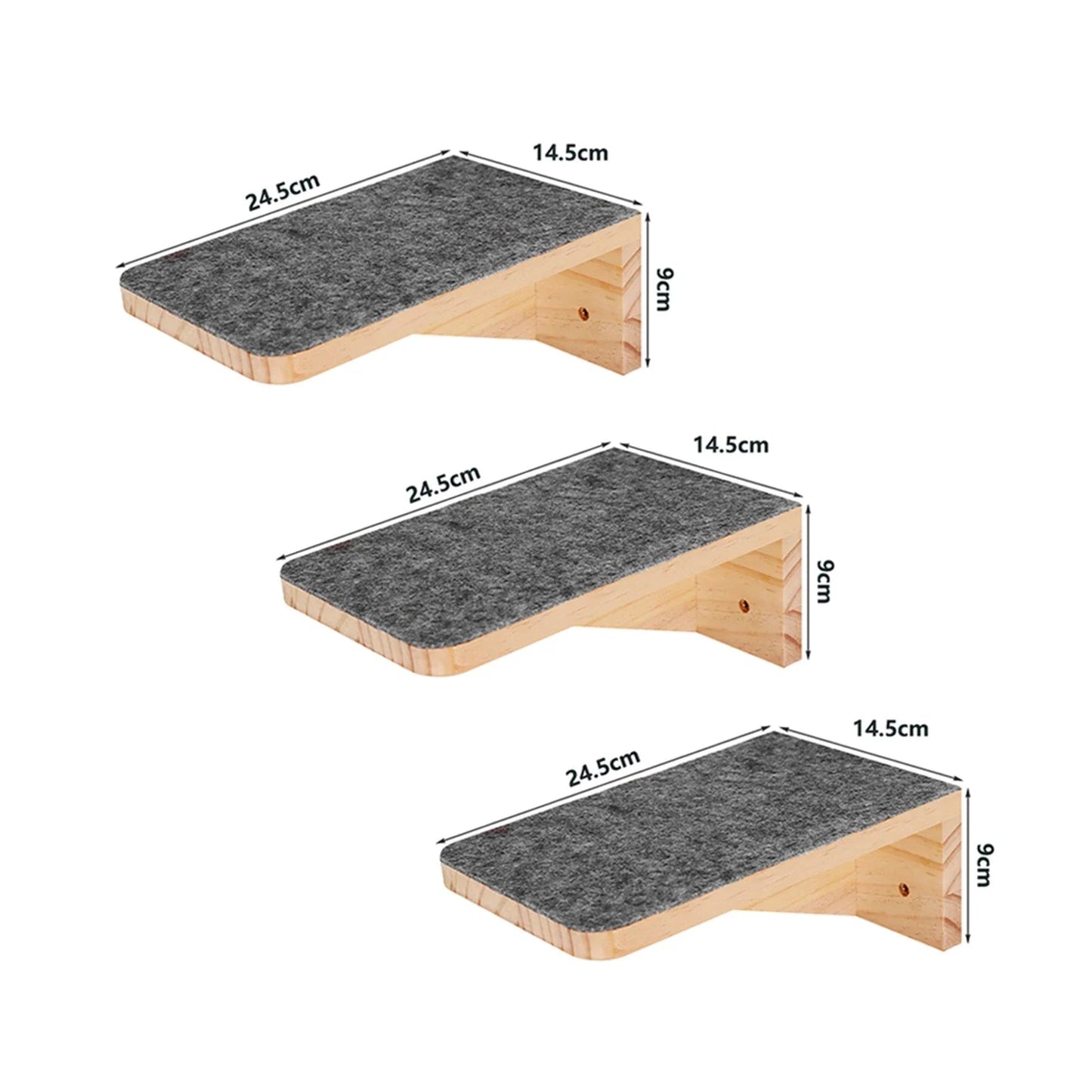 Catvera Modular Wall Cat Climbing System - Image 20|||PROMPT|||Original clean product image
