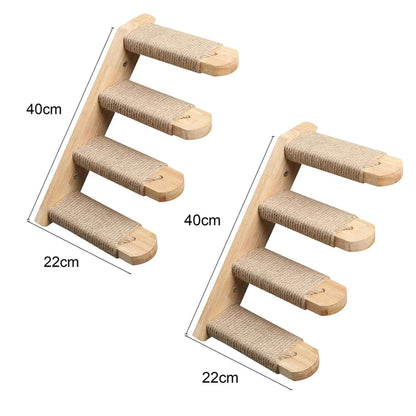 Catvera Modular Wall Cat Climbing System - Image 7|||PROMPT|||Original clean product image