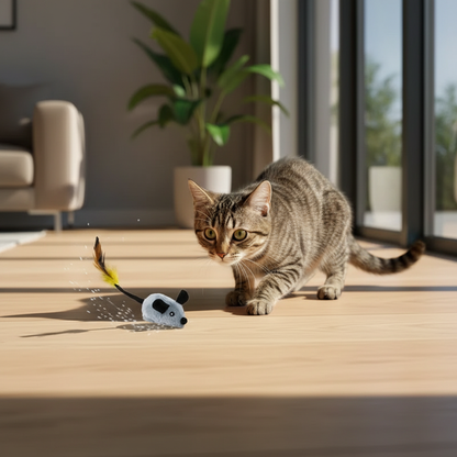 Catvera Mouse Motion Interactive Cat Toy - Main Product Image