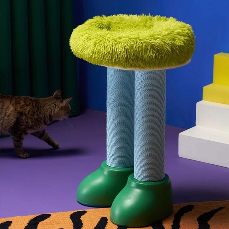 Catvera Multi-Function Cat Scratching Bed - Image 11|||PROMPT|||Original clean product image