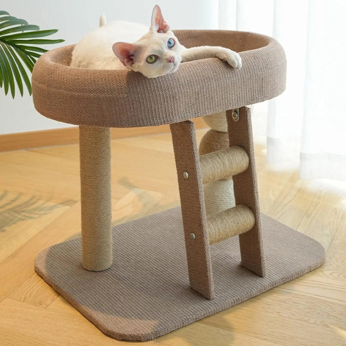 Catvera Multi-Level Cat Tree Tower - Image 2|||PROMPT|||Original clean product image