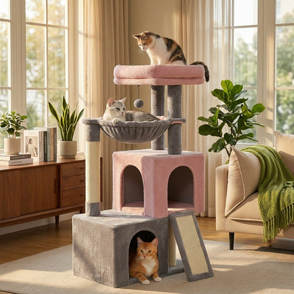 Catvera Multi-Level Cat Tree Tower - Main Product Image