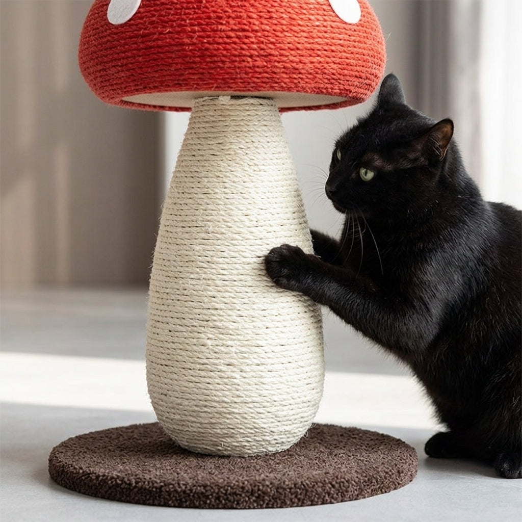 Catvera Mushroom Cat Scratching Tree - Section 3