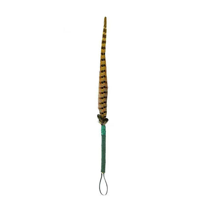 Catvera Natural Pheasant Feather Wand - Image 1|||PROMPT|||Original clean product image