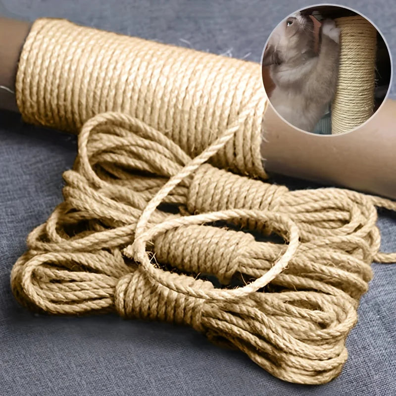 Catvera Natural Sisal Scratching Rope - Image 2|||PROMPT|||Original clean product image