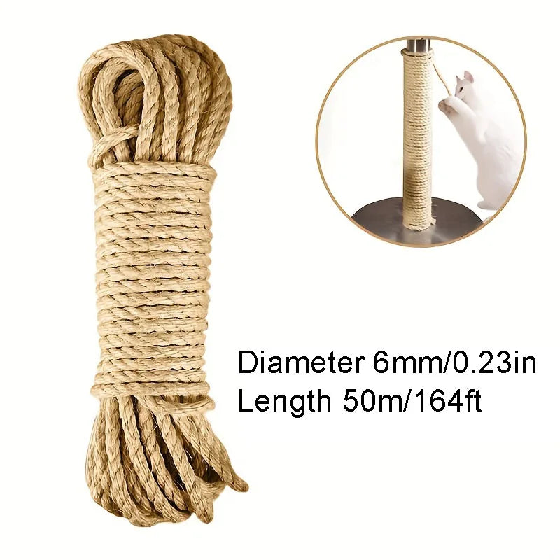 Catvera Natural Sisal Scratching Rope - Image 7|||PROMPT|||Original clean product image