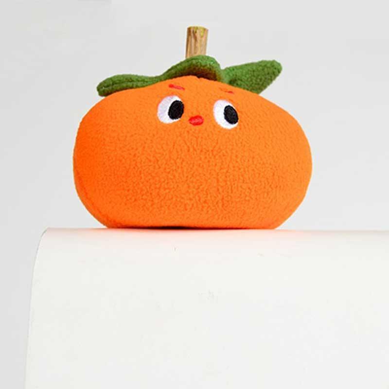 Catvera Orange Persimmon Dental Chew Toys - Image 2|||PROMPT|||Original clean product image