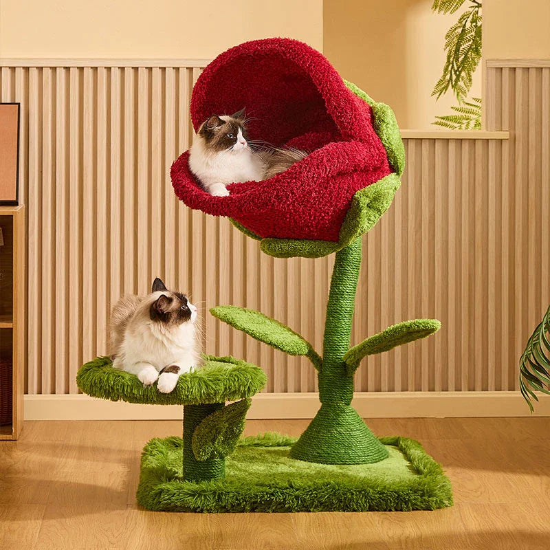 Catvera Plant Monster Cat Tree Tower - Image 11|||PROMPT|||Original clean product image