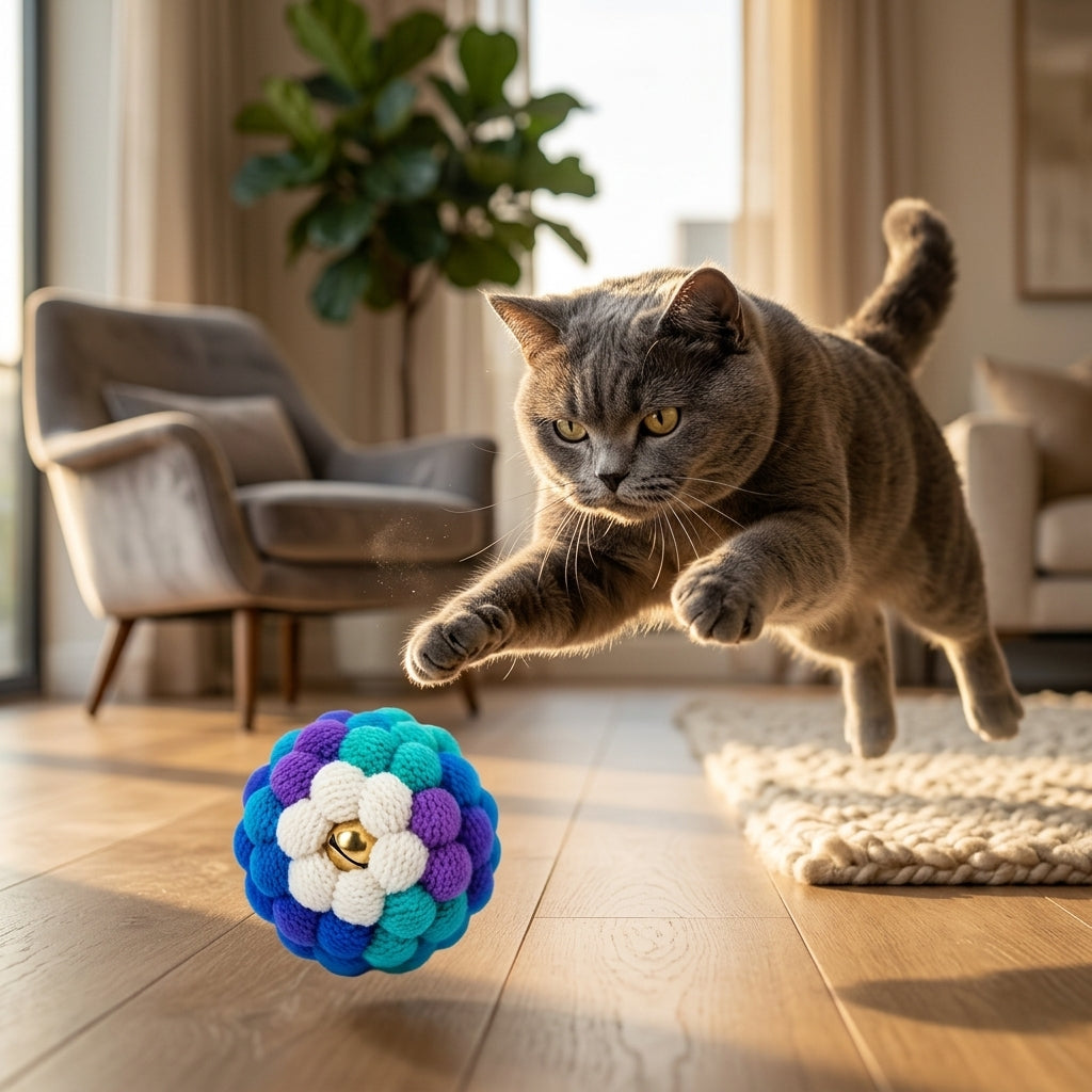 Catvera Plush Bell Balls Set - Main Product Image
