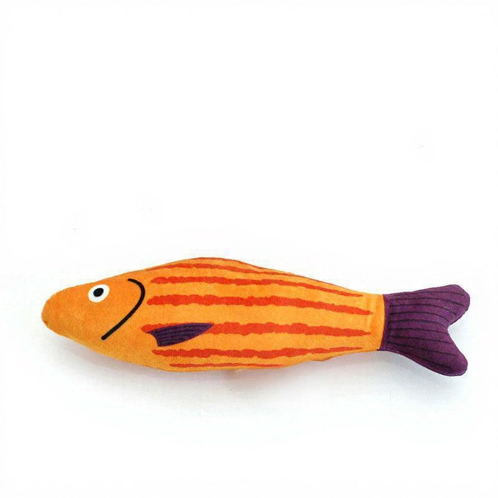 Catvera Plush Catnip Fish Toy - Image 4|||PROMPT|||Original clean product image