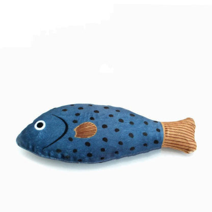 Catvera Plush Catnip Fish Toy - Image 5|||PROMPT|||Original clean product image