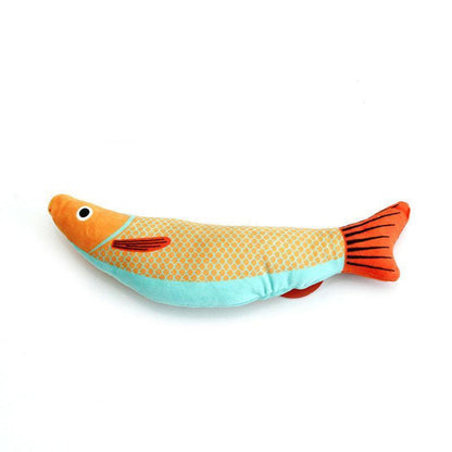 Catvera Plush Catnip Fish Toy - Image 8|||PROMPT|||Original clean product image