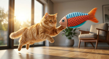 Catvera Plush Catnip Fish Toy - Main Product Image
