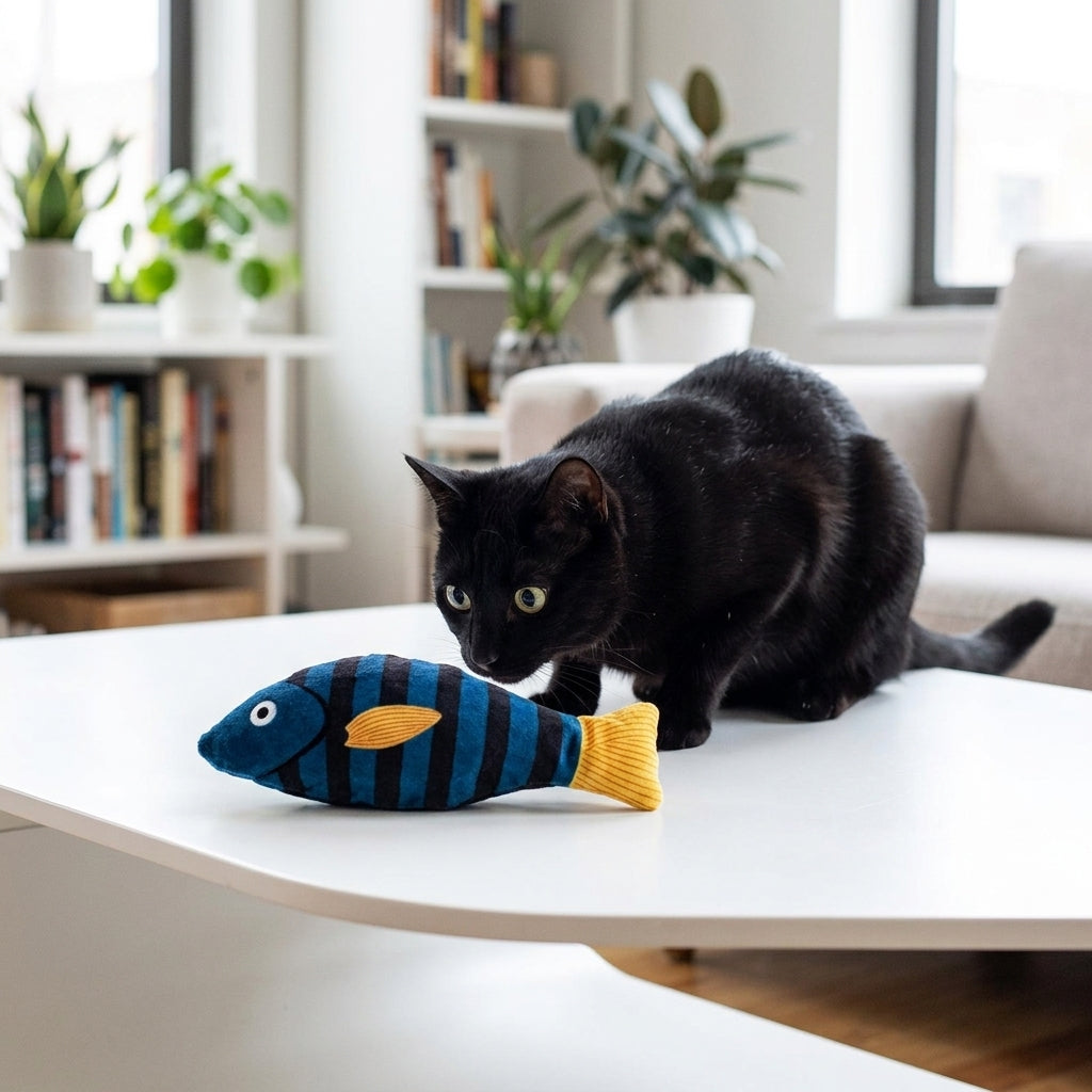 Catvera Plush Catnip Fish Toy - Section 1