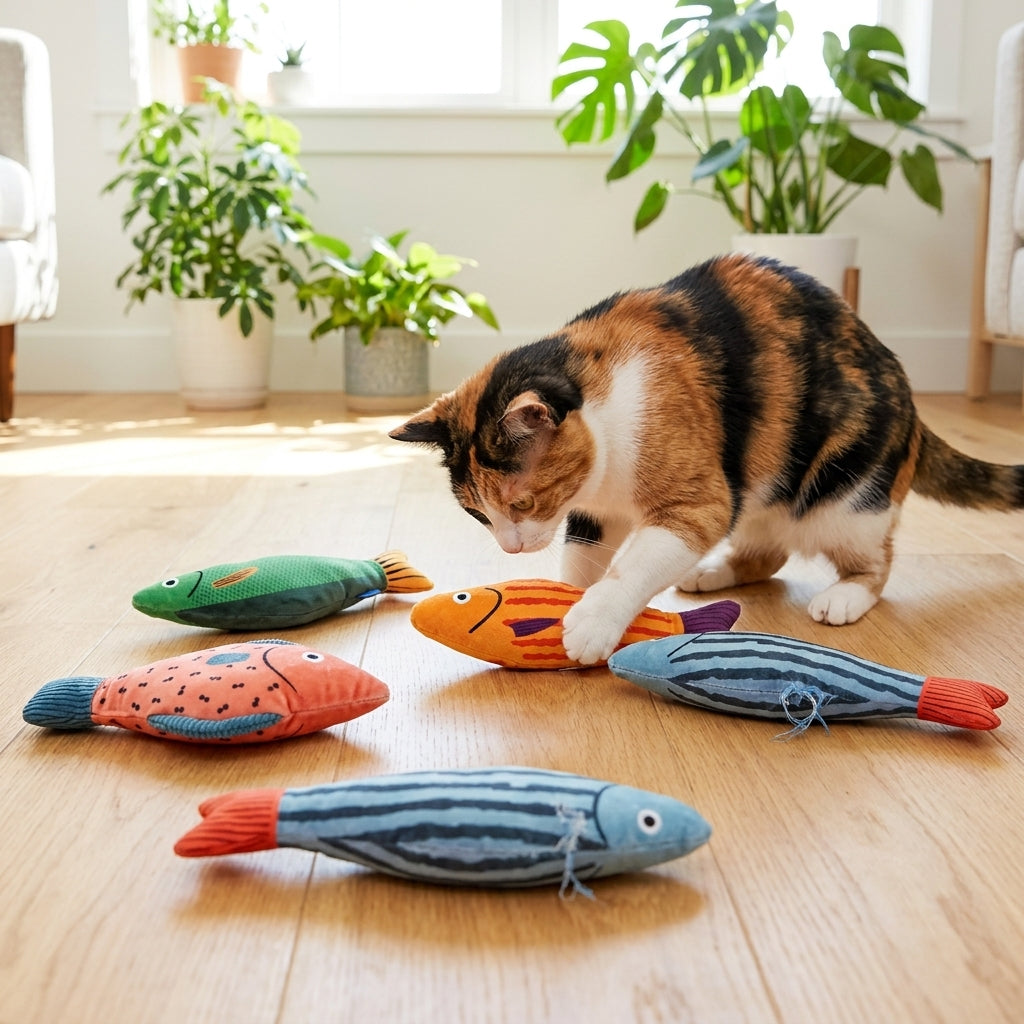 Catvera Plush Catnip Fish Toy - Section 3