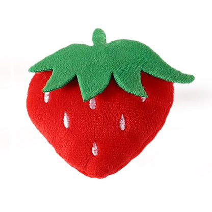 Catvera Plush Fruit Kicker Toys - Image 6|||PROMPT|||Original clean product image