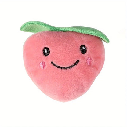 Catvera Plush Fruit Kicker Toys - Image 9|||PROMPT|||Original clean product image