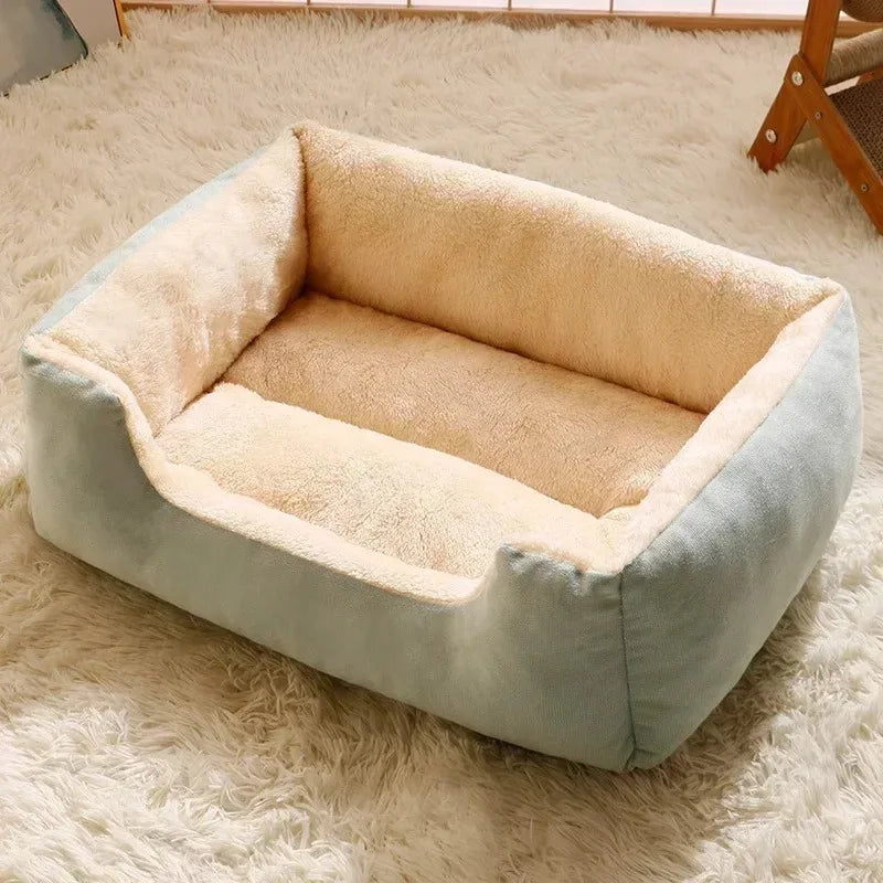 Catvera Plush Pet Bed - Image 5|||PROMPT|||Original clean product image