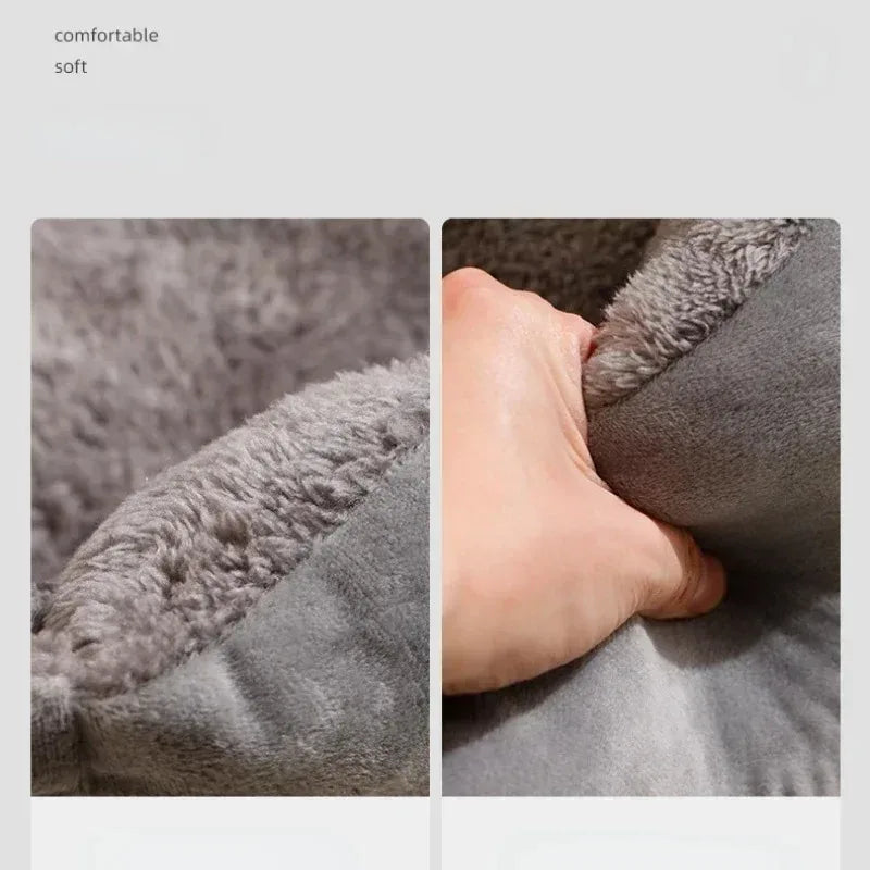 Catvera Plush Pet Bed - Image 6|||PROMPT|||Original clean product image