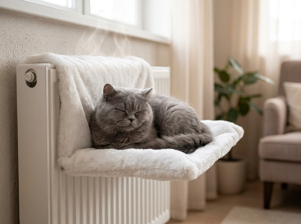 Catvera Radiator Cat Hammock Bed - Ultimate Winter Comfort
