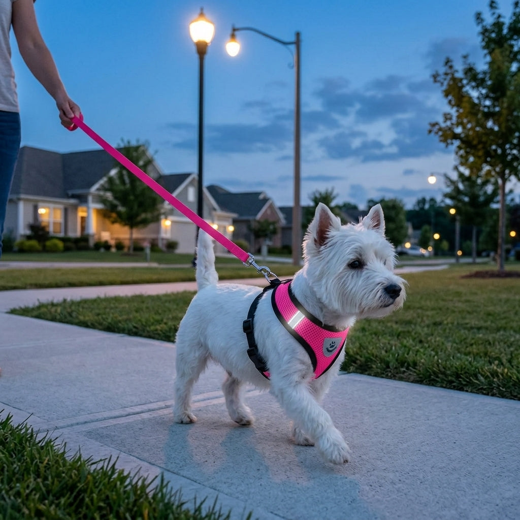 Catvera Reflective Mesh Pet Harness - Enhanced Safety Features