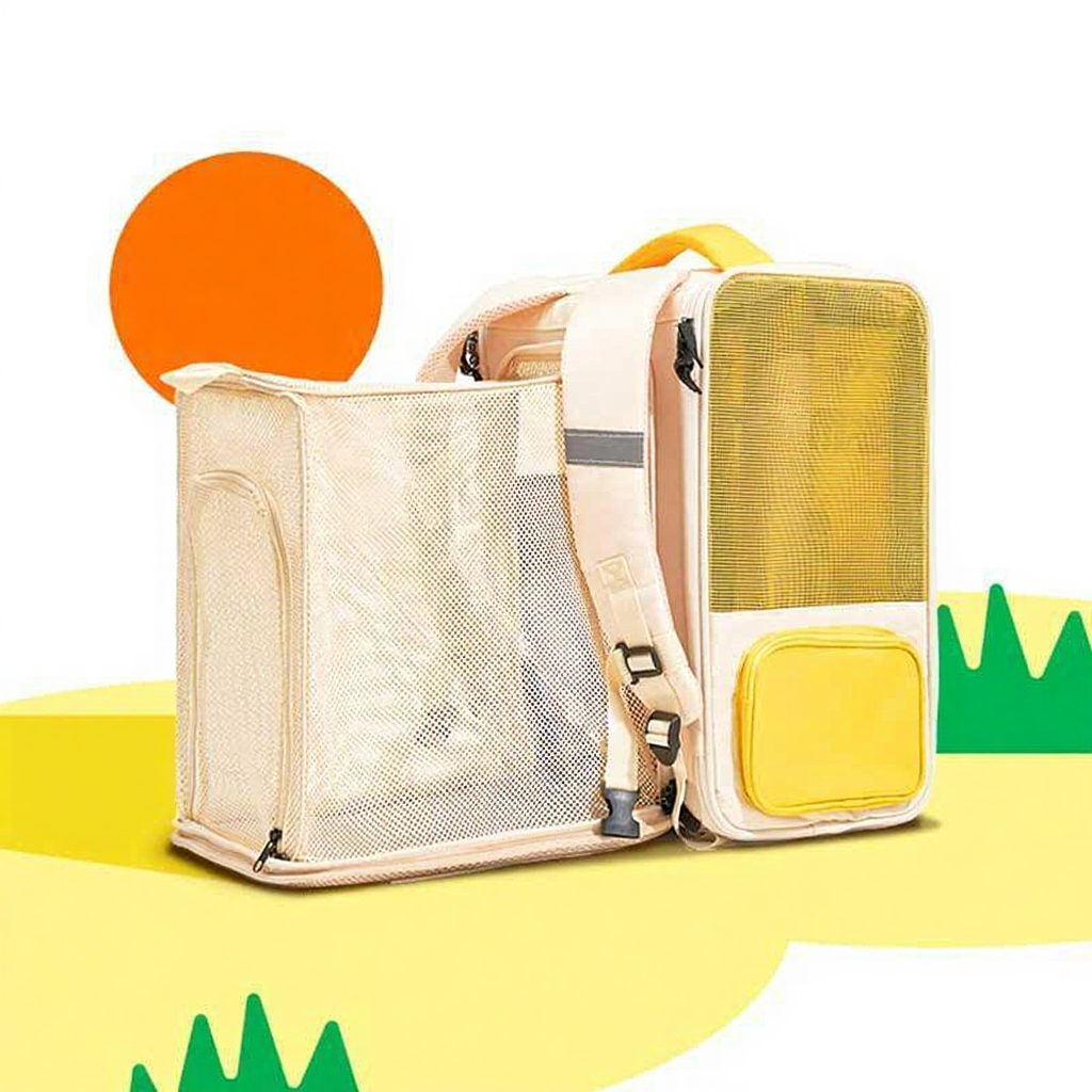 Catvera Retro Gaming Cat Carrier Backpack - Image 8|||PROMPT|||Cleaned image. Original analysis: Found 1 brand name embossed/printed on the product backpack itself