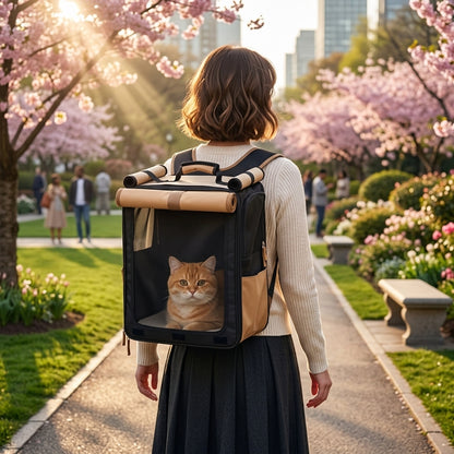 Catvera Roll-Up Foldable Cat Carrier - Main Product Image