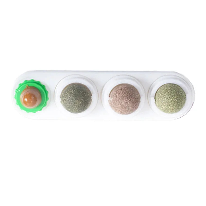 Catvera Rotating 4-in-1 Herbal Lick Toy - Image 7|||PROMPT|||Original clean product image