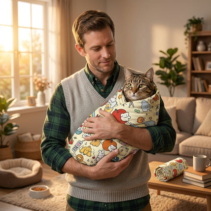 Catvera Self-Adherent Cat Grooming Wrap - Main Product Image