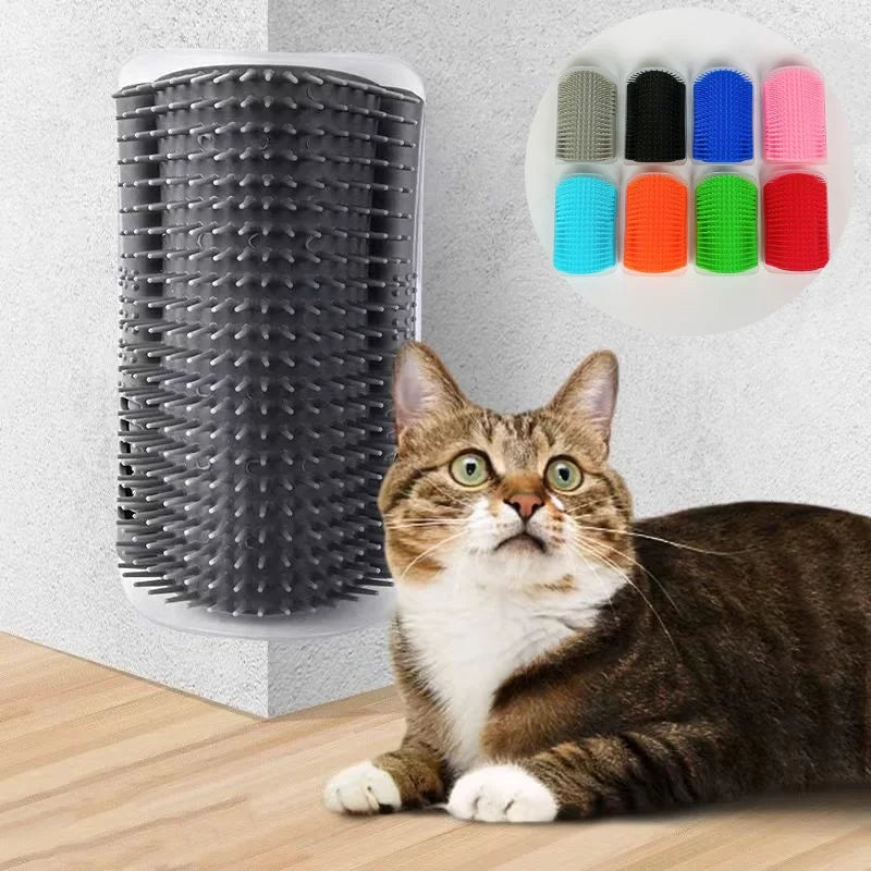 Catvera Self Grooming Corner Brush - Image 1|||PROMPT|||Original clean product image