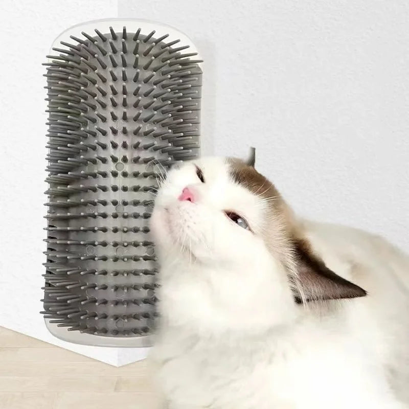 Catvera Self Grooming Corner Brush - Image 2|||PROMPT|||Original clean product image