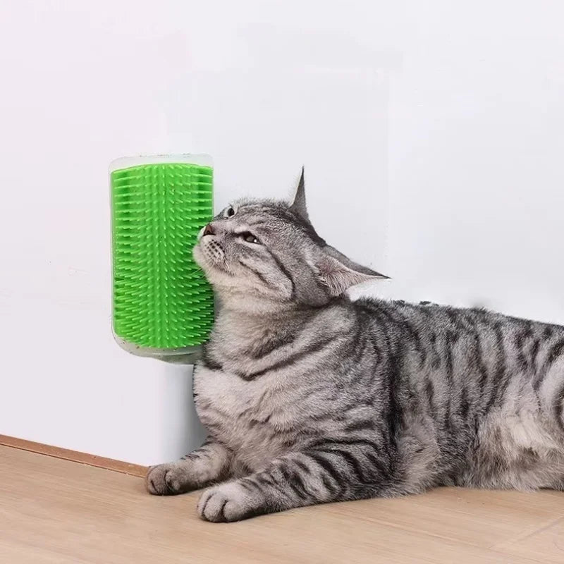 Catvera Self Grooming Corner Brush - Image 5|||PROMPT|||Original clean product image
