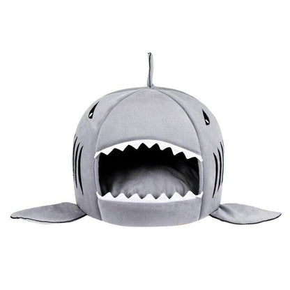 Catvera Shark Cave Cat Bed - Image 13|||PROMPT|||Original clean product image