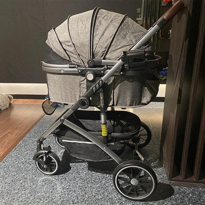 Catvera Shock-Absorbing Cat Stroller Carrier - Image 10|||PROMPT|||Original clean product image