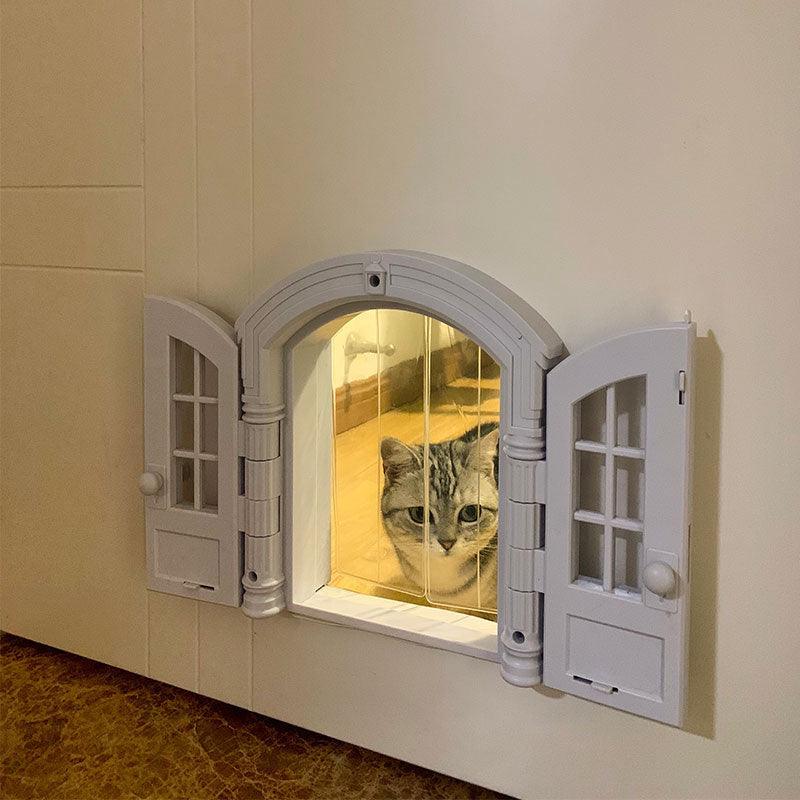 Catvera Silent Window Cat Door - Image 10|||PROMPT|||Original clean product image