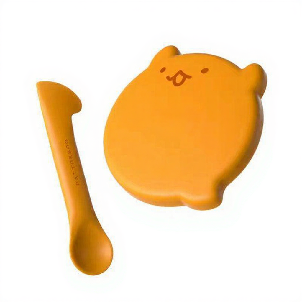 Catvera Silicone Pet Food Can Cover - Image 6|||PROMPT|||Cleaned image. Original analysis: Found 2 brand names printed directly on the product: 'BOO' embossed on the main ghost toy body, and 'PATTHEBOO' text embossed on the lower portion of the ghost toy