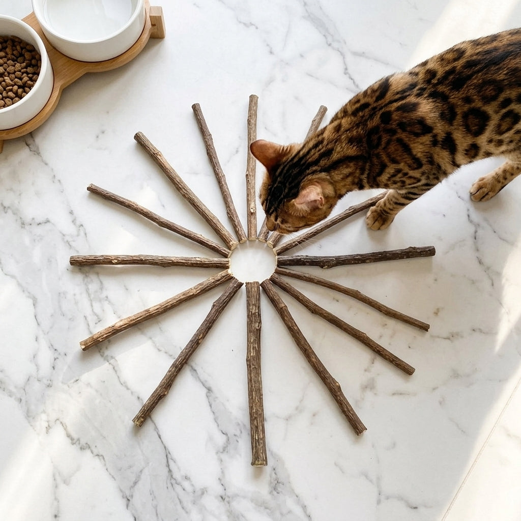 Catvera Silvervine Cat Chew Sticks - Premium Natural Ingredients
