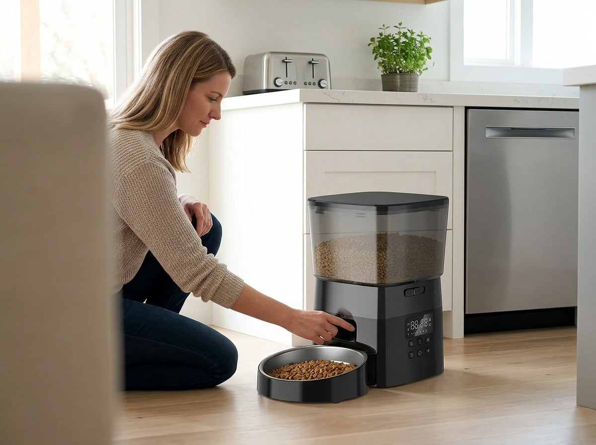 Catvera Smart Automatic Cat Feeder - Smart Feeding Technology