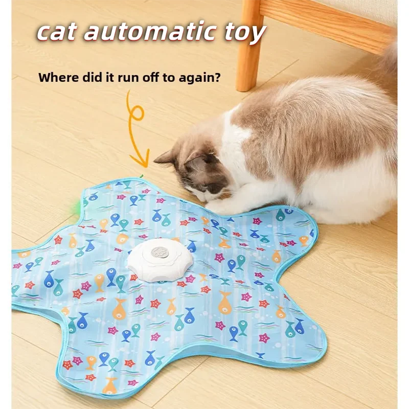 Catvera Smart Hide-and-Seek Feather Toy - Image 3|||PROMPT|||Original clean product image