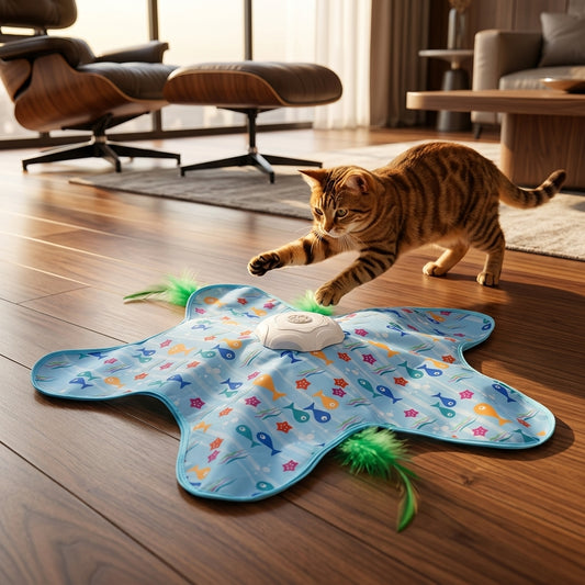 Catvera Smart Hide-and-Seek Feather Toy - Main Product Image