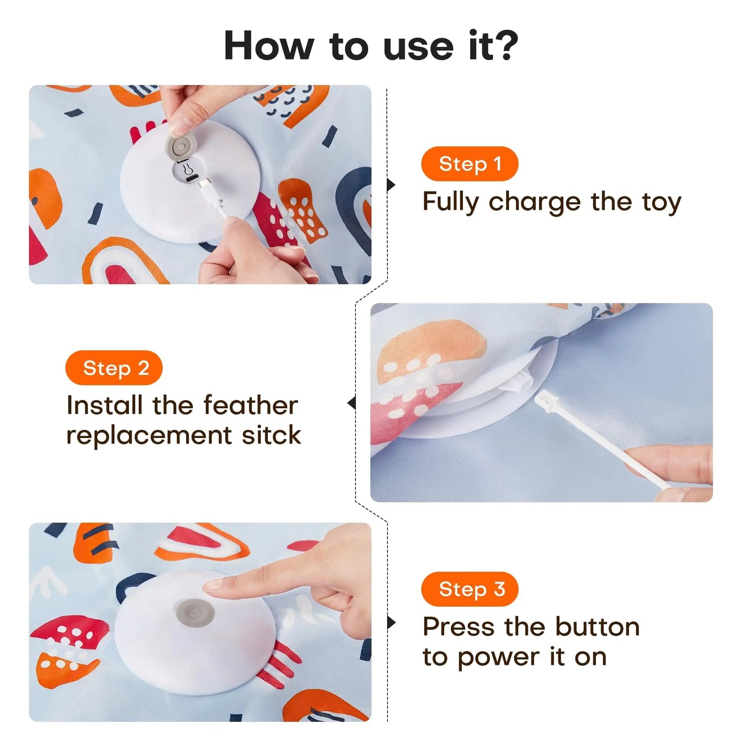 Catvera Smart Hide Seek Cat Toy - Image 3|||PROMPT|||Original clean product image
