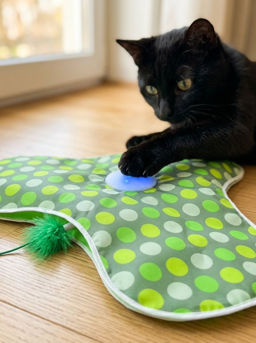 Catvera Smart Hide Seek Cat Toy - Intelligent Touch Activation
