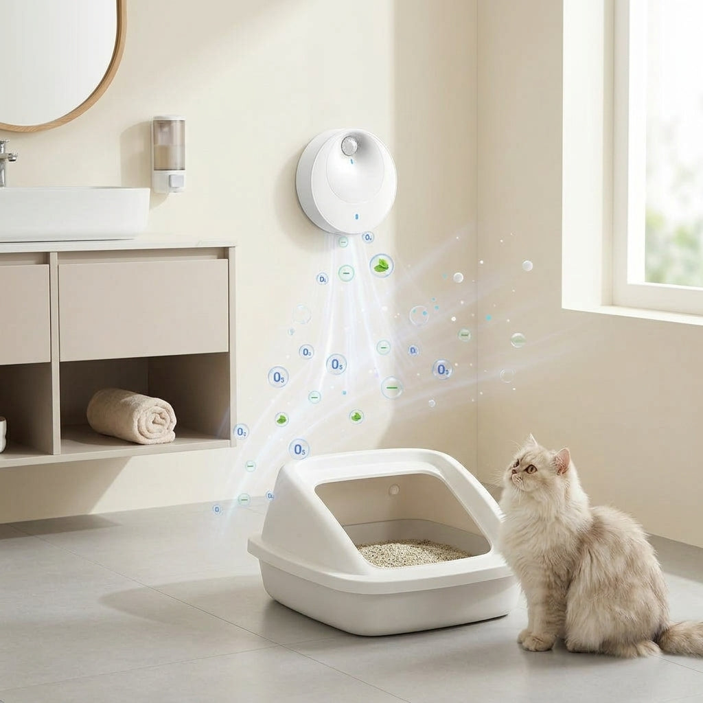 Catvera Smart Litter Box Deodorizer - Section 1
