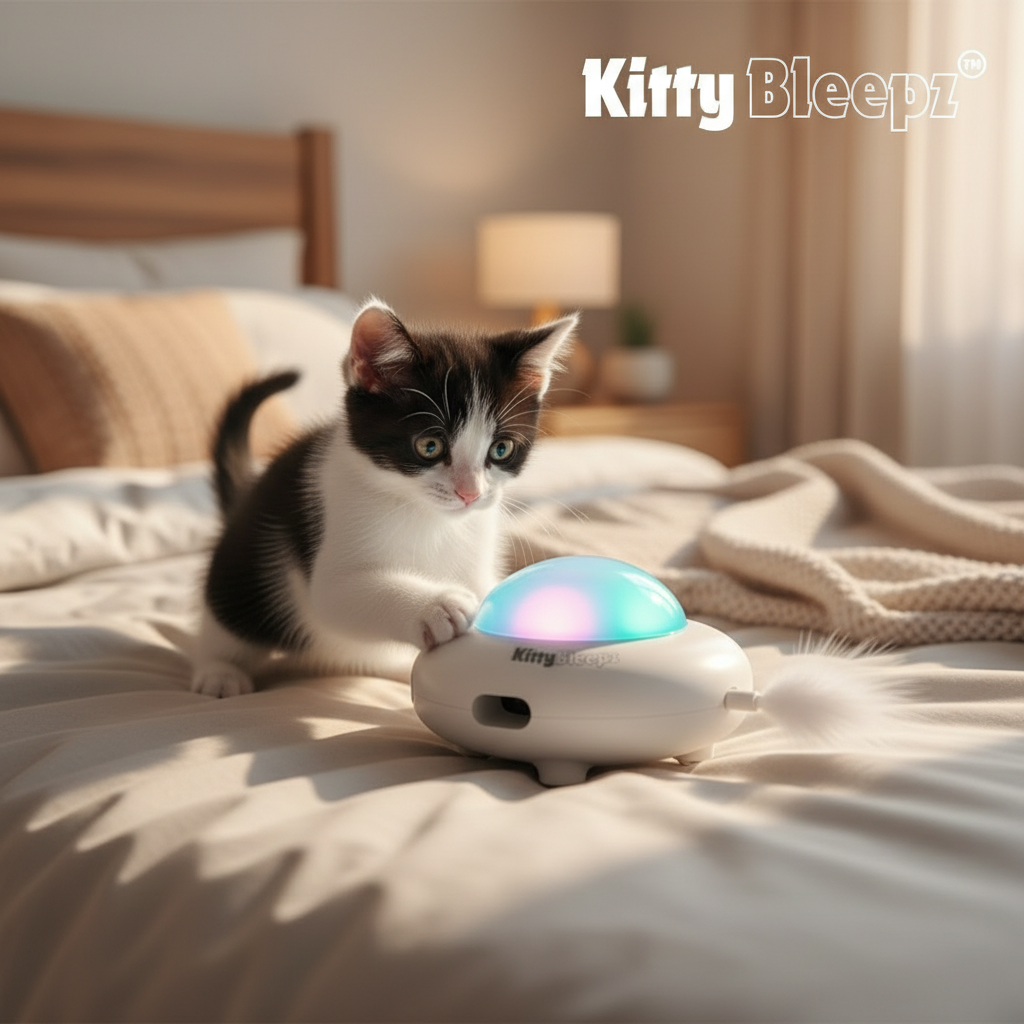 Catvera Smart Paw Activated Feather Toy - Advanced Motion Technology