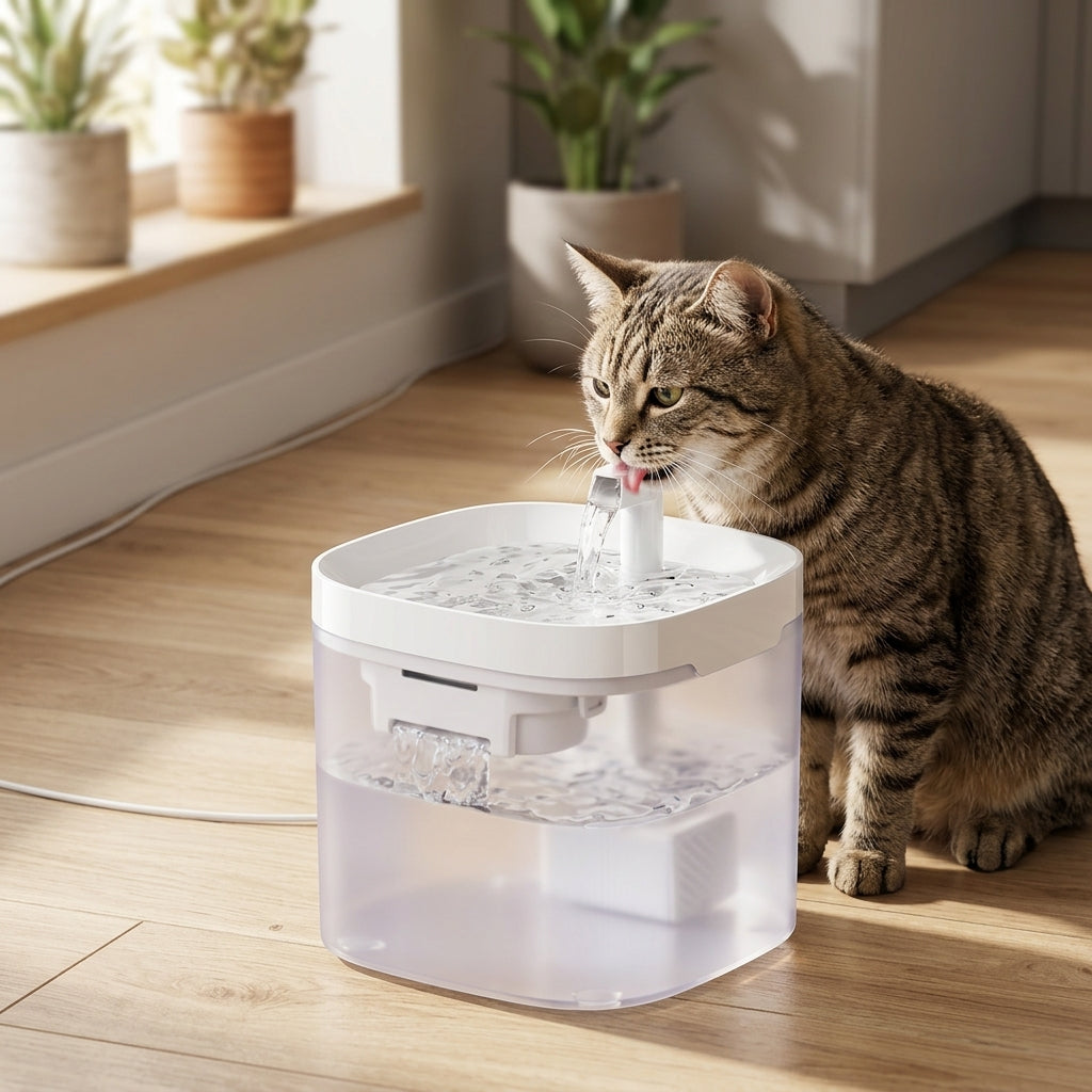 Catvera Smart Pet Water Fountain - Main Product Image (Restored)