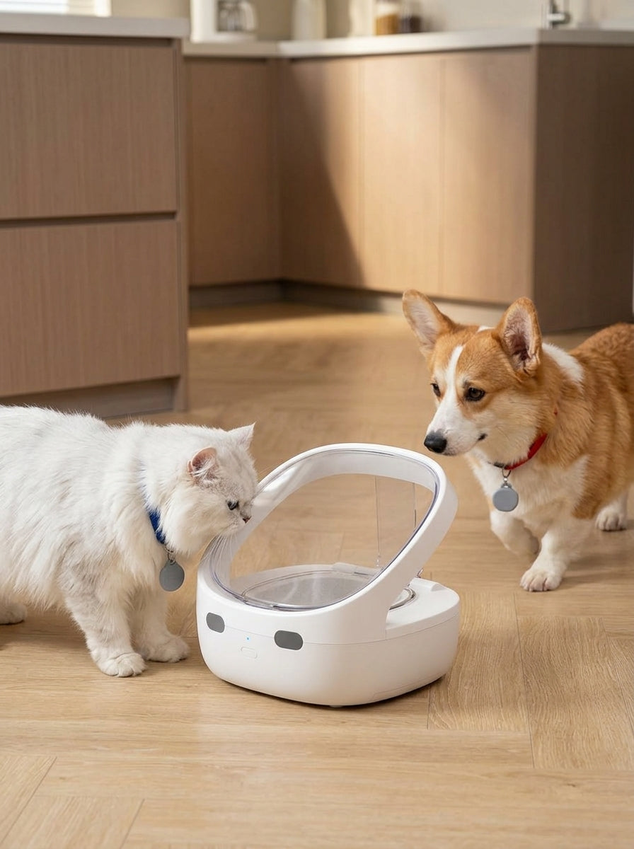 Catvera Smart RFID Multi-Pet Feeder - Multi-Pet Household Solution