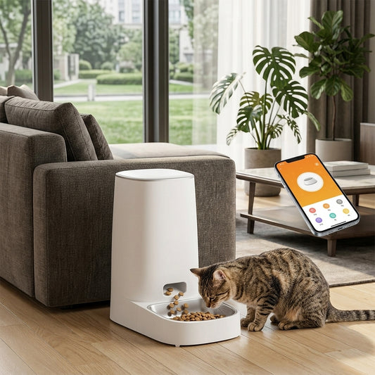 Catvera Smart WiFi Automatic Pet Feeder - Main Product Image