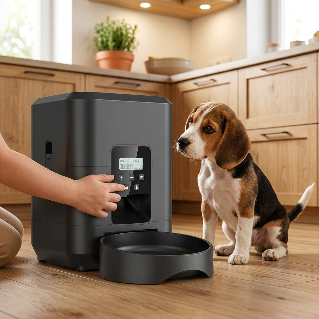 Catvera Smart WiFi Automatic Pet Feeder - Advanced Safety Features
